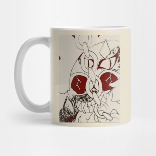 Malachite (Red) Mug